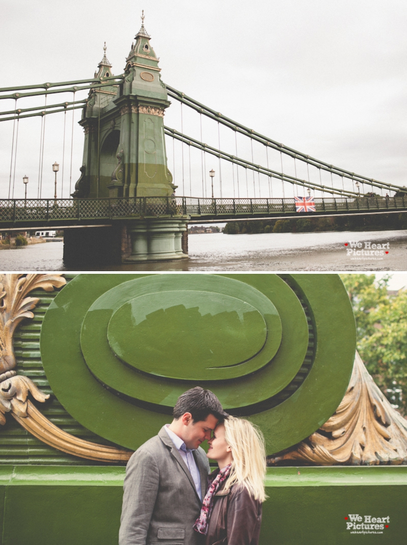 London Hammersmith Engagement Pre-wedding Shoot |  Alternative Wedding Photographer We Heart Pictures London UK