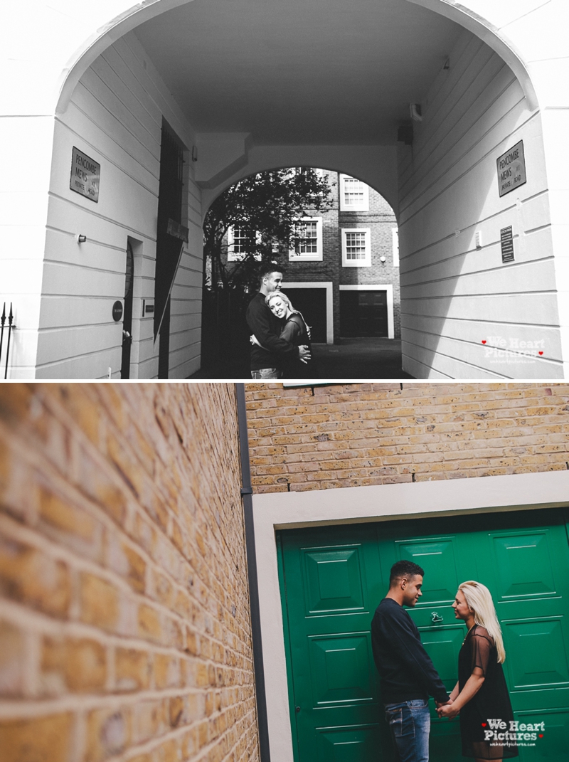 Portobello Road, Notting Hill, London Alternative Wedding Photographer, Engagement Shoot
