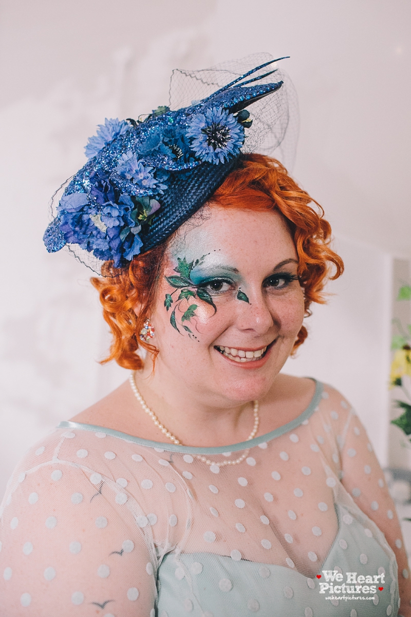 Face Painting at a wedding Alternative Wedding Photographer London | Shoreditch Wedding Photographer