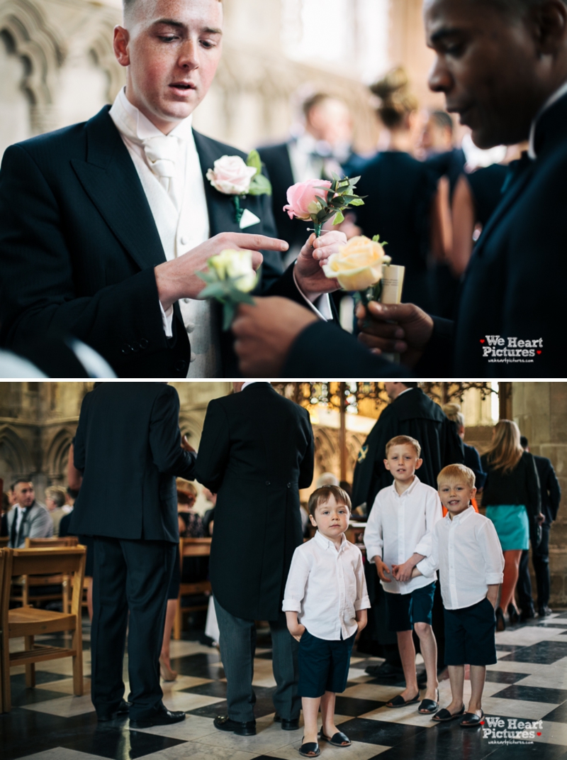 Page Boys, St Albans Cathedral Wedding | London Alternative Wedding Photography 
