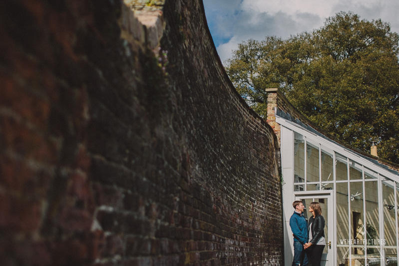 Alternative wedding Photography in London - Fulham Palace Engagement Session