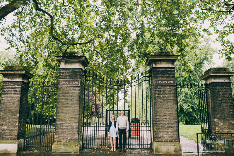 Lancaster Gate at Hyde Park 
