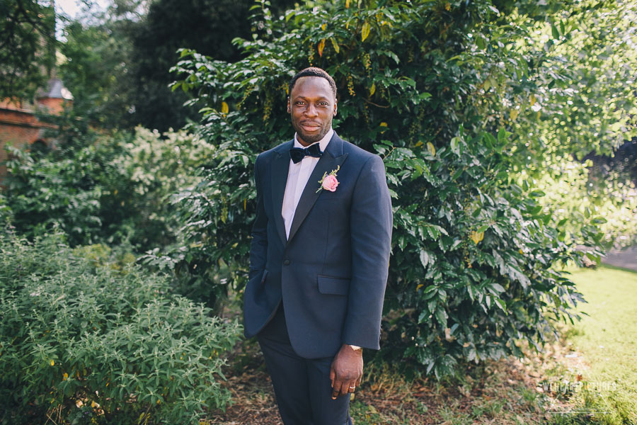 Stoke Newington Hall-Wedding__Clissold Park-Bride and Groom Portraits_Creative_Quirky_Photography- Very Stylish Groom