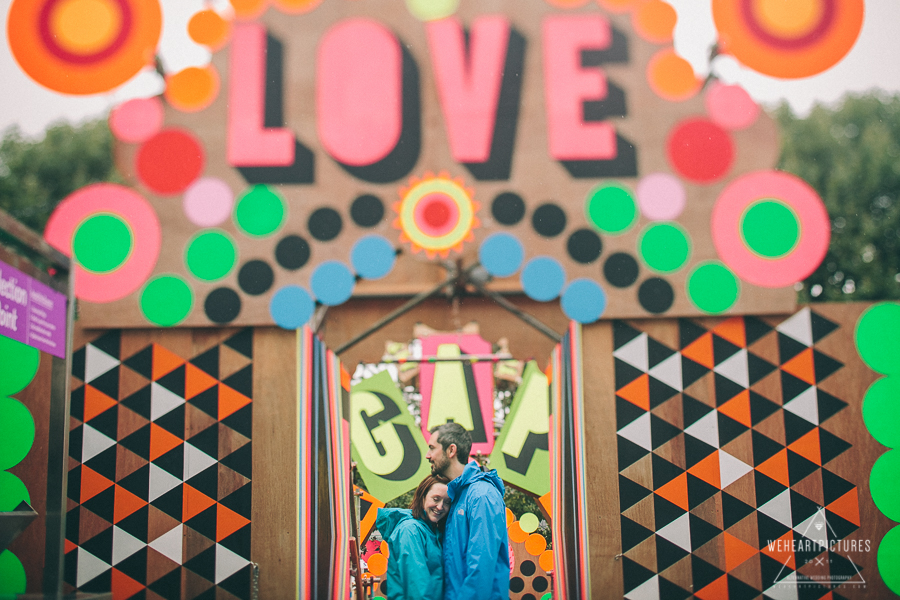Festival of Love, London engagement shoot