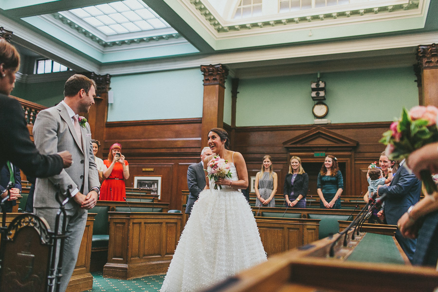 London Camden Town Hall, Alternative Wedding Photographer