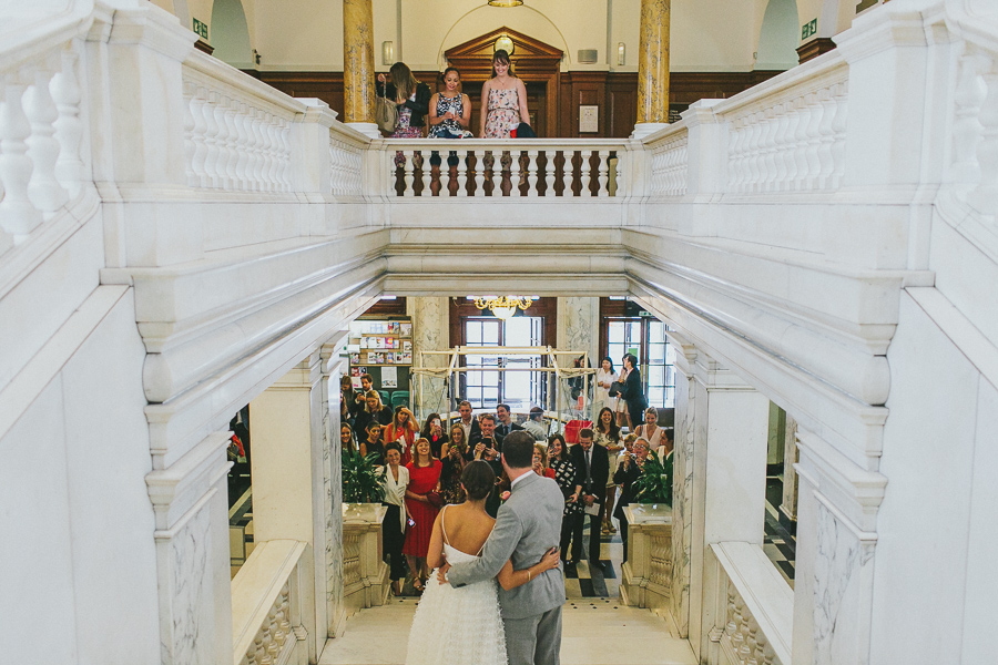 London Camden Town Hall, Alternative Wedding Photographer