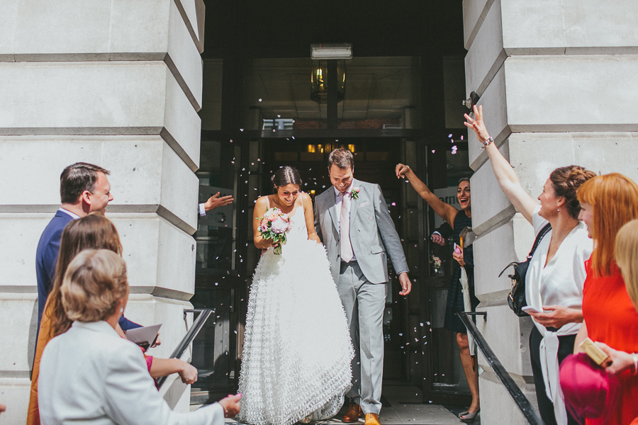 London Camden Town Hall, Alternative Wedding Photographer