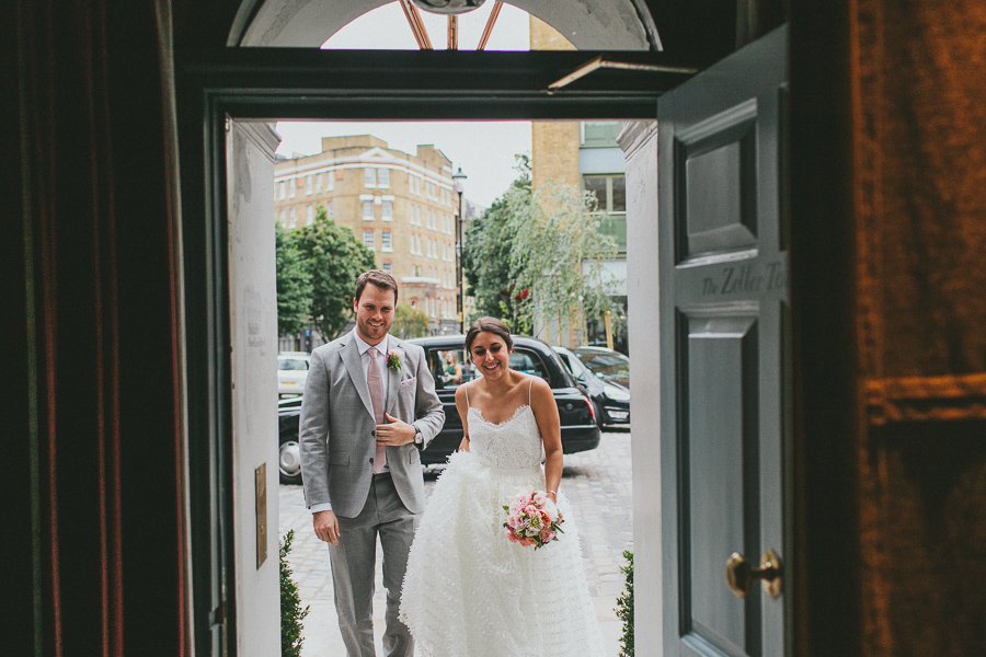 London The Zetter Townhouse, Alternative Wedding Photographer