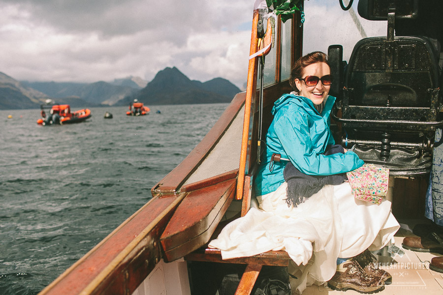 Isle os Skye| Loch Coruisk Humanistic Wedding | Alternative Wedding Photographer | Elgol | Misty Isle Boat Trips