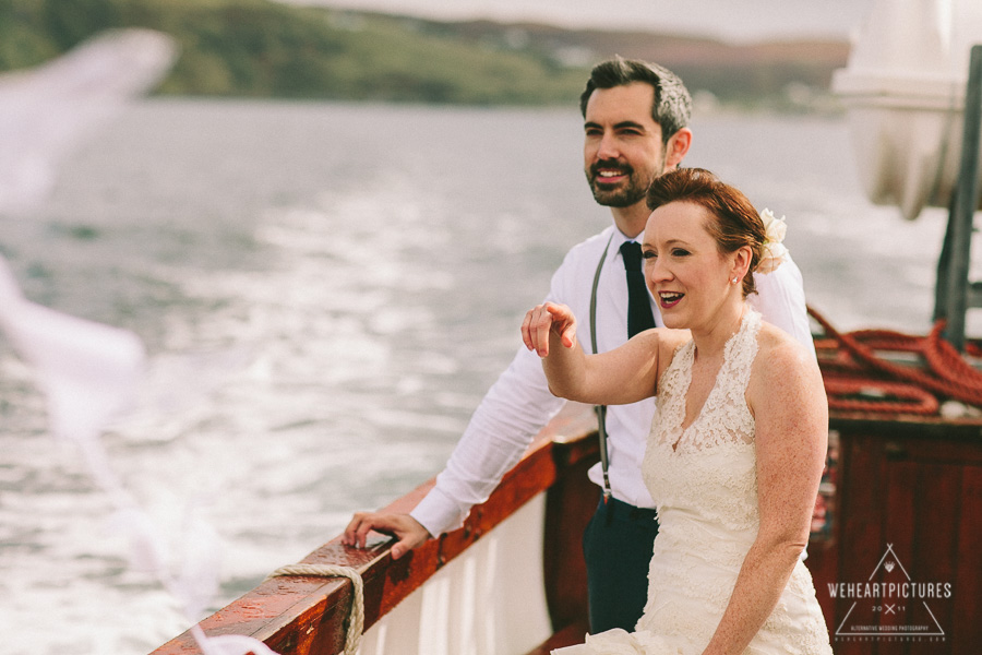 Isle os Skye| Loch Coruisk Humanistic Wedding | Alternative Wedding Photographer | Elgol | Misty Isle Boat Trips