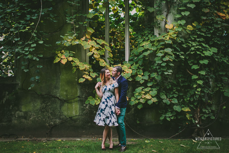 St Dunstans in the East, Alternative and creative Wedding Photography, Engagement Shoot, London
