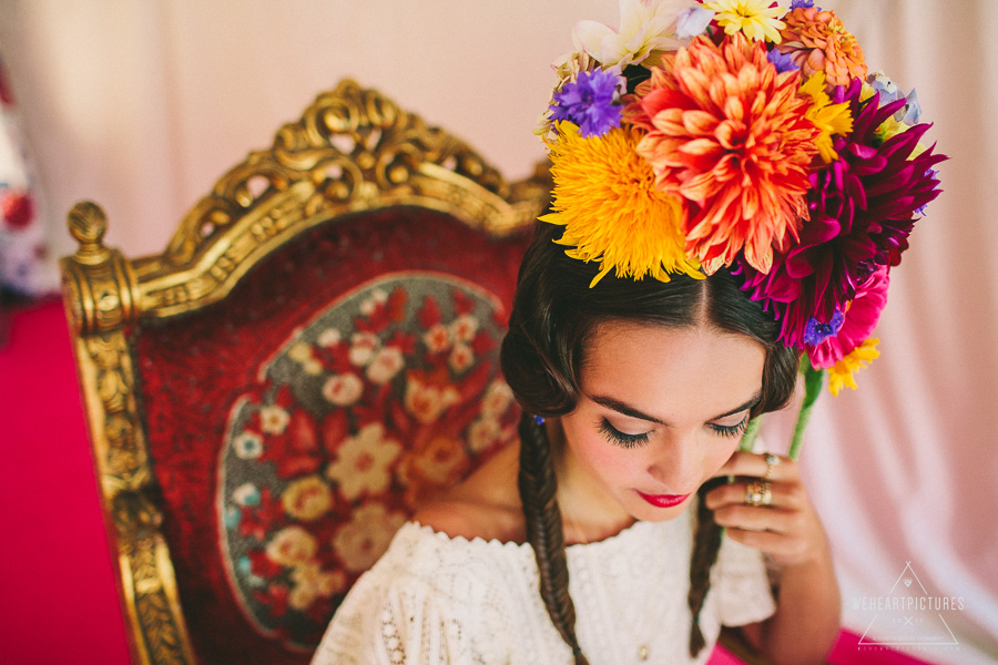 Headpiece_Flower_Day_of_the_dead_Styled_Shoot_Creative_Wedding_photographer,Day of the Dead styled shoot | Alternative Wedding Photography