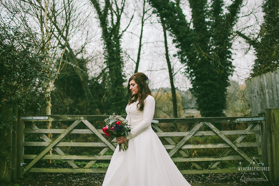 Bridal-Portraits-Creative-Alternatve-Wedding-Photography-Tythe-Tewinbury-Barn-Wedding-Photography