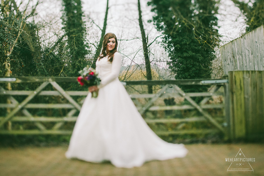 Bridal-Portraits-Creative-Alternatve-Wedding-Photography-Tythe-Tewinbury-Barn-Wedding-Photography