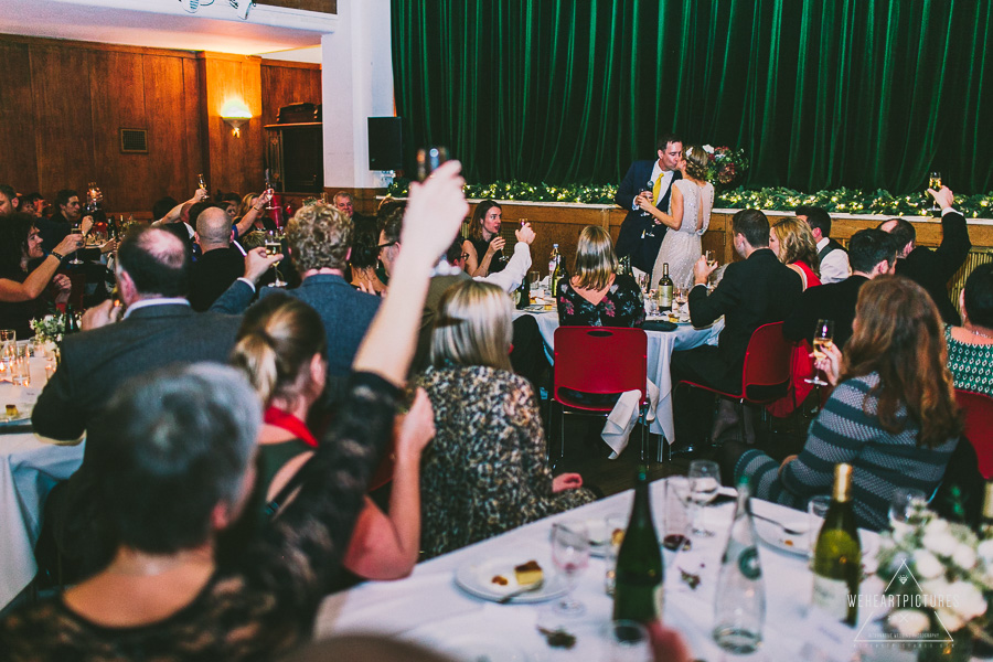 Wedding Toast, Conway Hall-Stoke Newington Hall-Wedding Photos