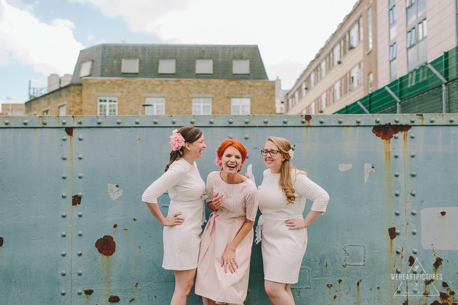 Creative & Alternative Wedding Photographer-London Wedding at Chads Place Kings Cross & St Stephens Church in Hampstead- Preparations at the Renaissance Hotel- Vintage Wedding Dress, Routemaster and Vivienne Westwood Shoes