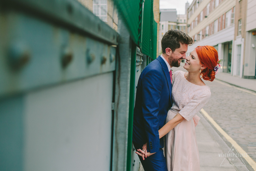 Creative & Alternative Wedding Photographer-London Wedding at Chads Place Kings Cross & St Stephens Church in Hampstead- Preparations at the Renaissance Hotel- Vintage Wedding Dress, Routemaster and Vivienne Westwood Shoes