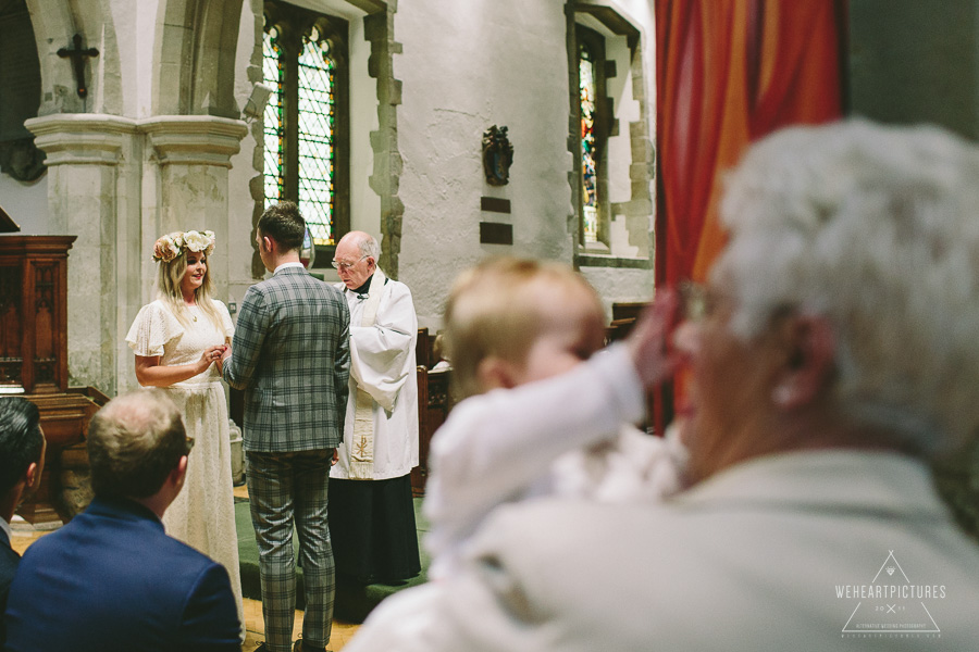 Wedding Ceremony, Mexican Fiesta Wedding in London, Alternative Wedding Photography