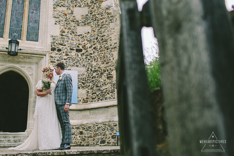 Just Married, Mexican Fiesta Wedding in London, Alternative Wedding Photography