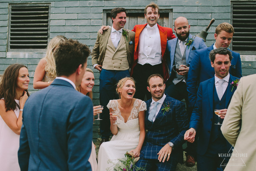 Alternative Wedding Photography Cornwall Port Isaac