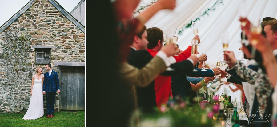 Alternative Wedding Photography Cornwall Port Isaac