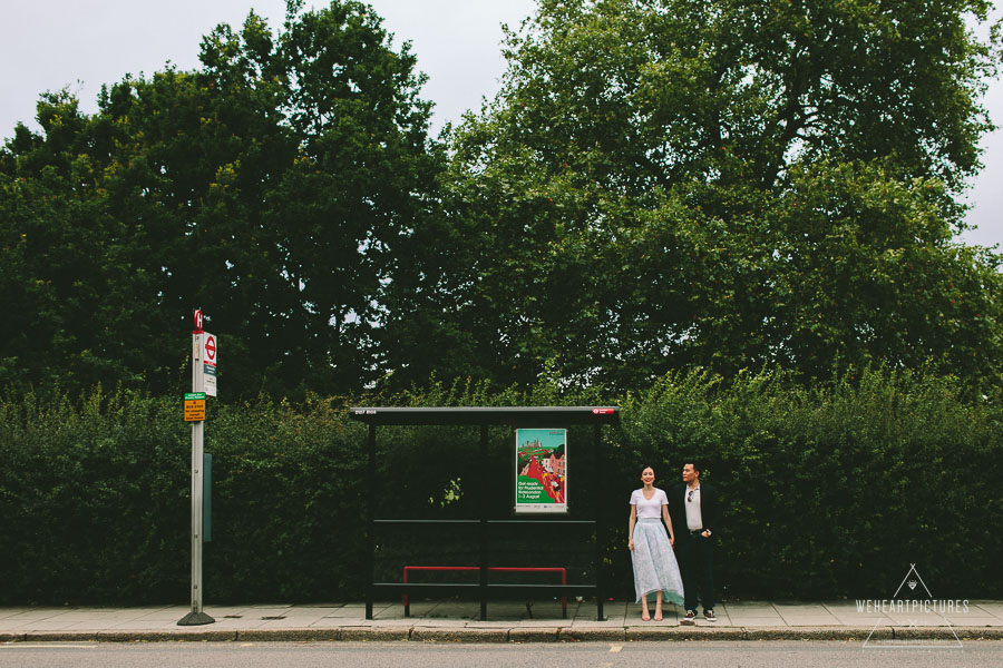 Alternative engagement shoot London Westminster Photographer, Couple from Hong Kong engagement session in London