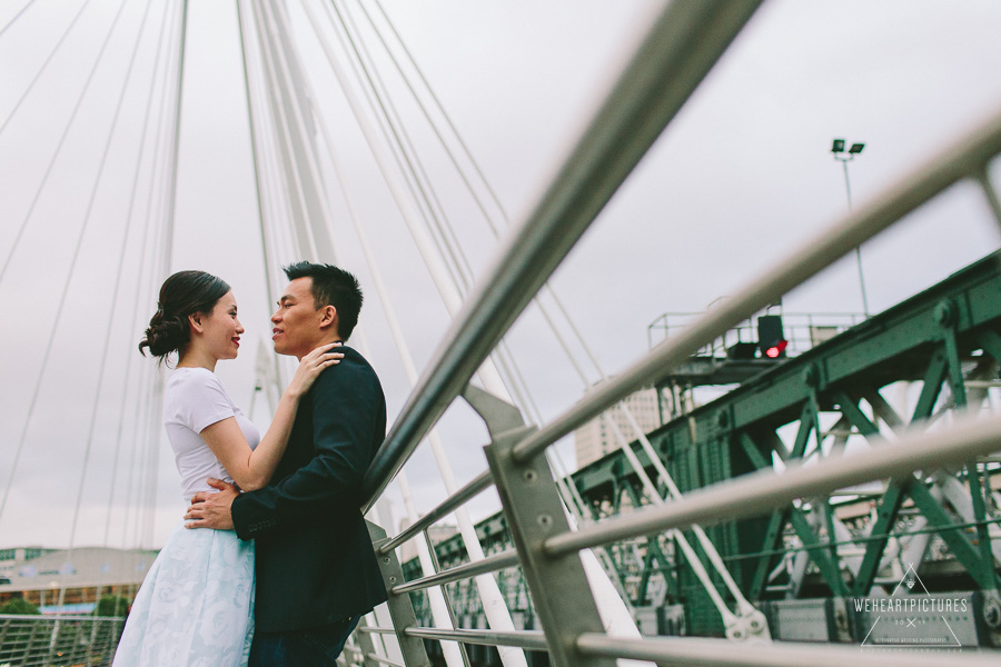 Alternative engagement shoot London Westminster Photographer, Couple from Hong Kong engagement session in London