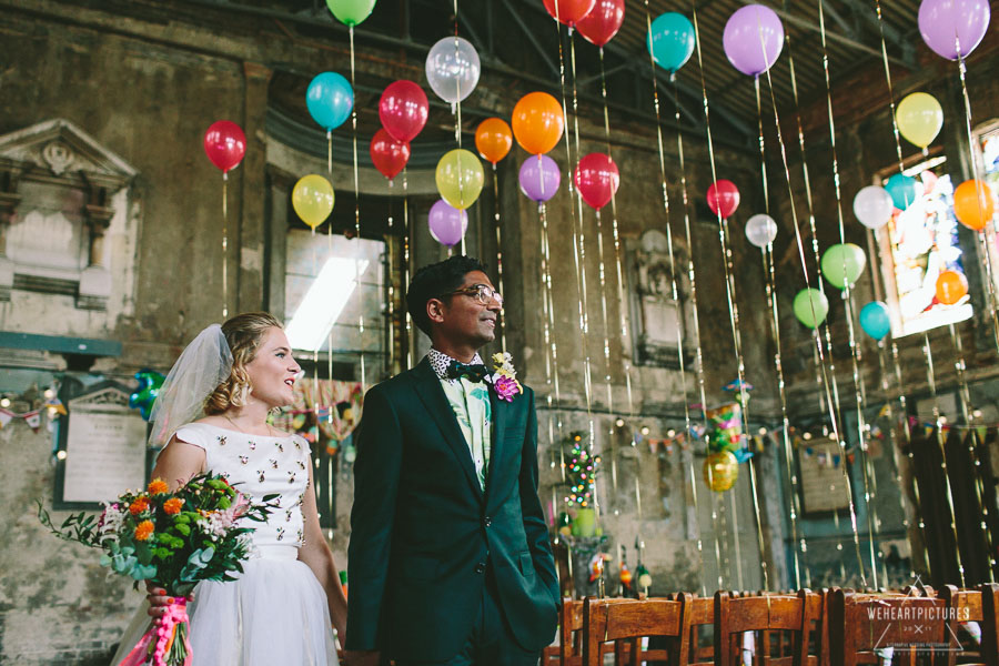 First_Look_Caroline_Gardens_Asylum_chapel_Alternative_Wedding_Photography