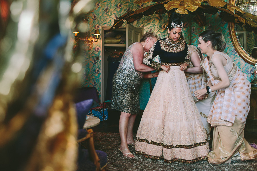 Aynhoe Park Hindu Wedding Photographer