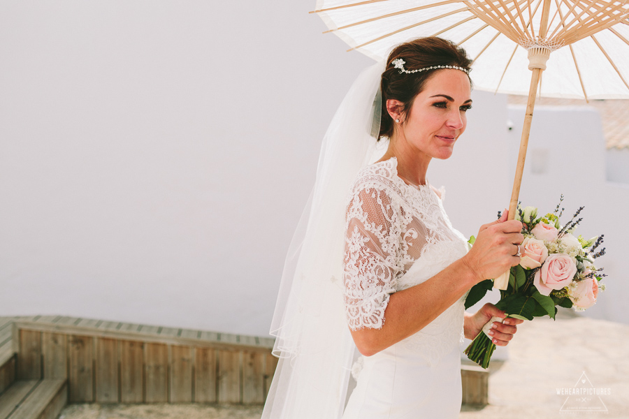 Bridal Portraits_Wedding at Santa Eulalia Church in Ibiza_Destination Wedding Photographer_London_Europe