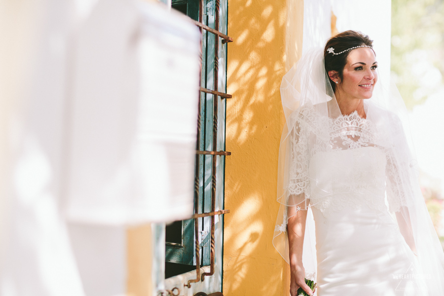 Bridal Portraits_Wedding at Santa Eulalia Church in Ibiza_Destination Wedding Photographer_London_Europe