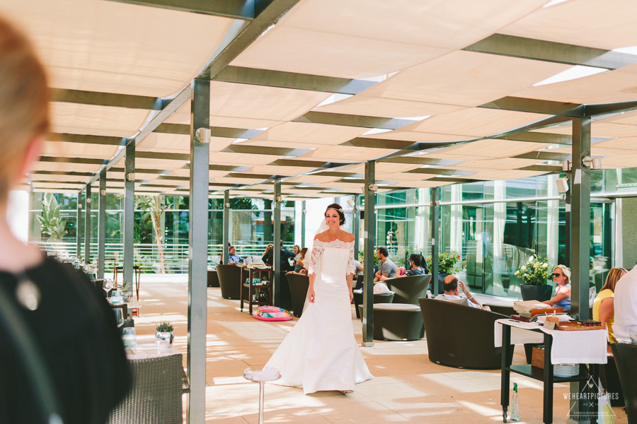 Hotel Las Aguas_Bridal Portraits_Wedding at Santa Eulalia Church in Ibiza_Destination Wedding Photographer_London_Europe