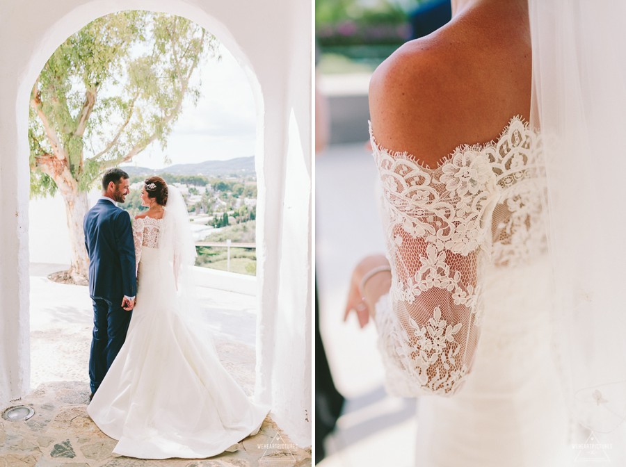 Bridal Portraits_Wedding at Santa Eulalia Church in Ibiza_Destination Wedding Photographer_London_Europe