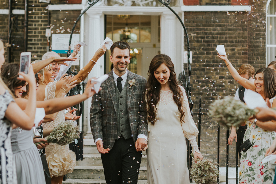 London-peckham-alternative-wedding-photography-clayton-arms-wedding-Franks Cafe, The windmill Hotel Wedding Preps, Southwark Wedding