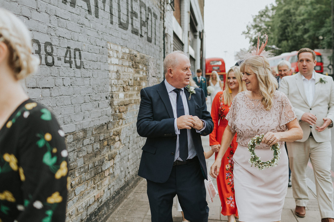 Stoke Newington Town Hall Ceremony and Clapton Country Club Wedding London Alternative Wedding Photographer