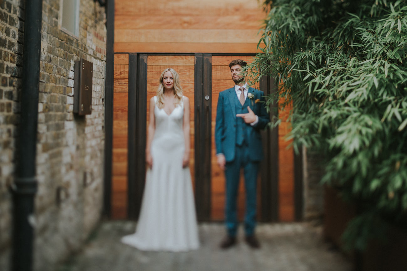 Stoke Newington Town Hall Ceremony and Clapton Country Club Wedding London Alternative Wedding Photographer