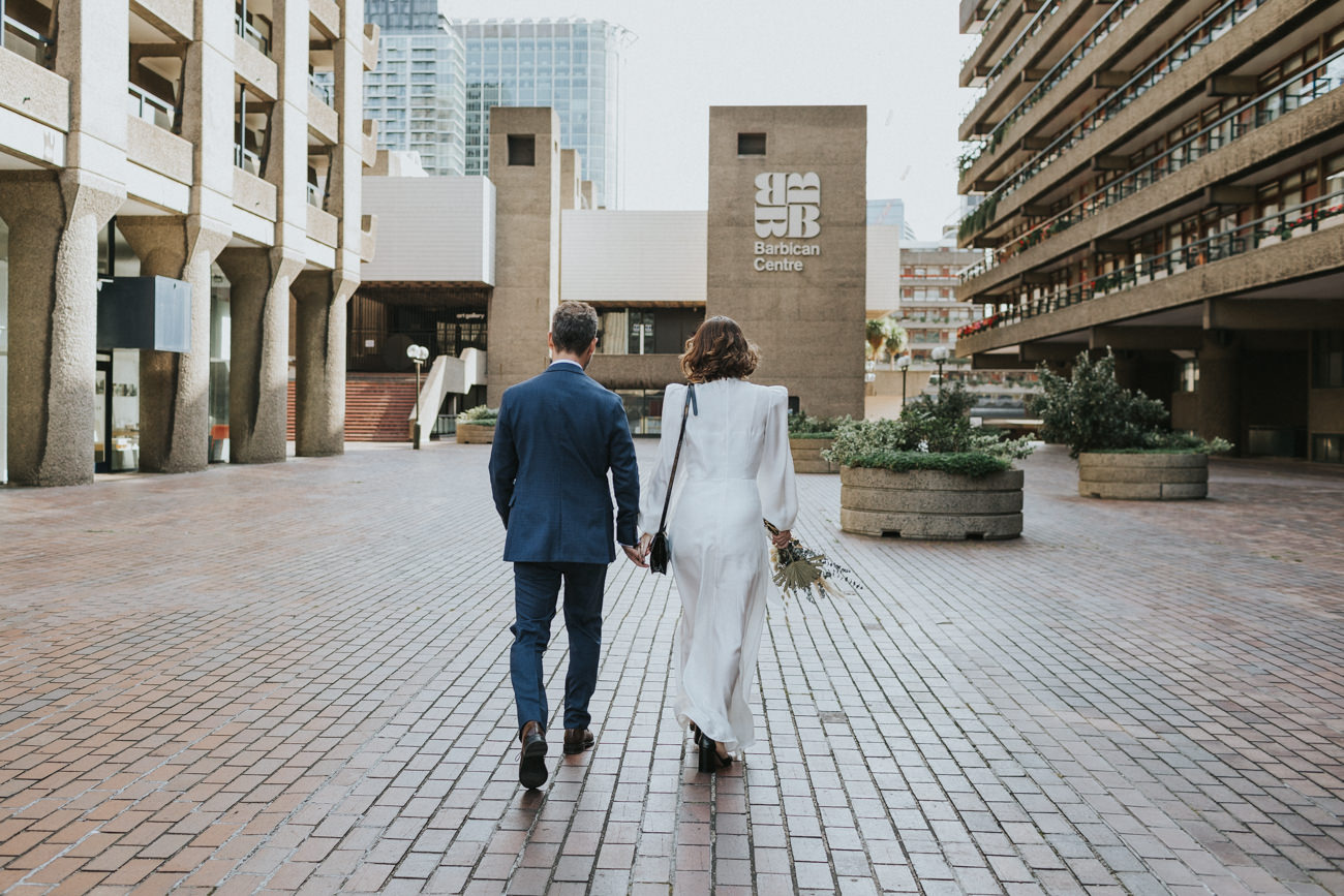 London Micro Wedding Islington Town Hall and Barbican Centre_ London Alternative Wedding Photographer_ We Heart Pictures