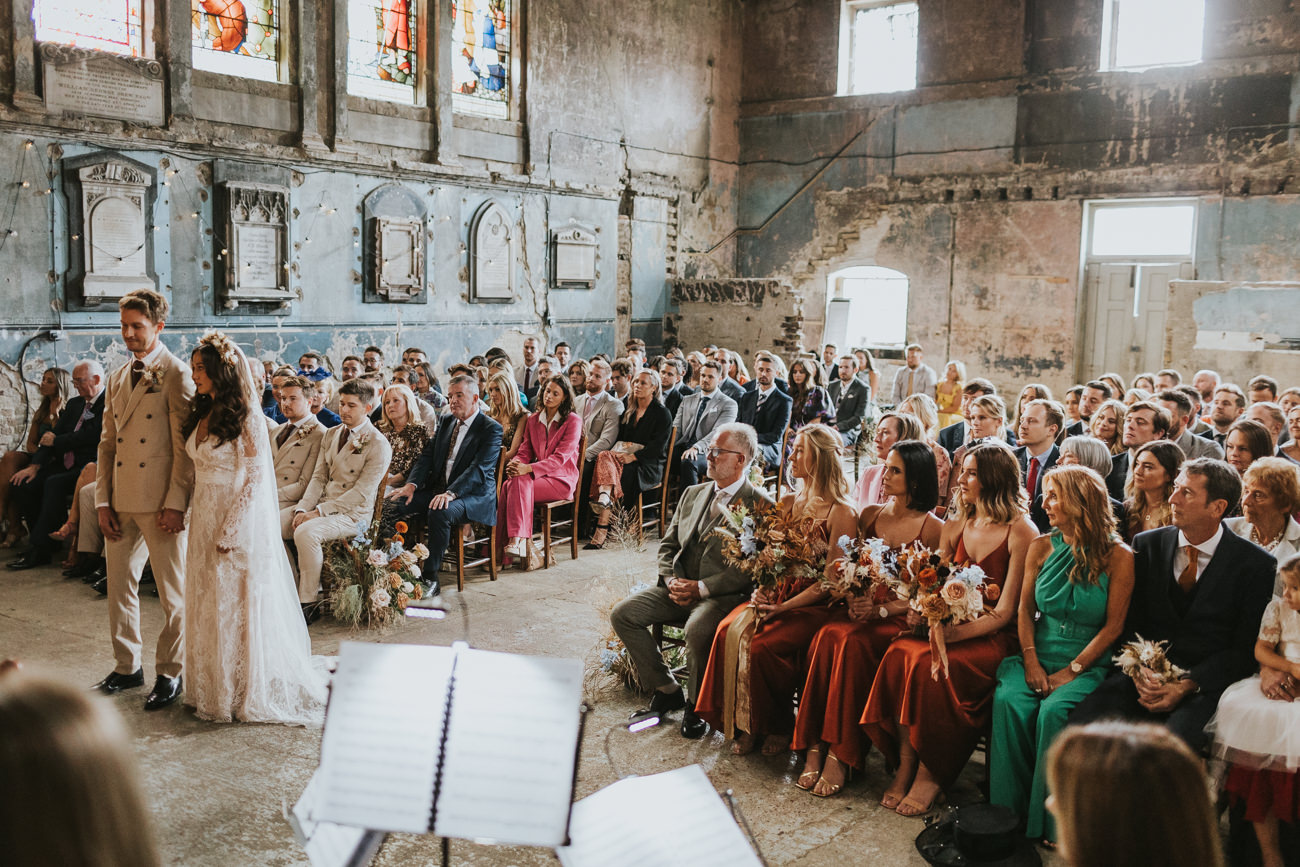 London Boho Wedding - AMP Studios - Asylum Chapel London Alternative Wedding Photographer- We Heart Pictures
