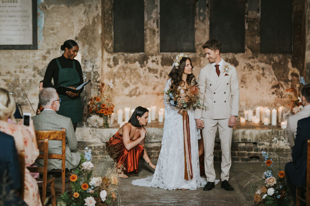 London Boho Wedding - AMP Studios - Asylum Chapel London Alternative Wedding Photographer- We Heart Pictures