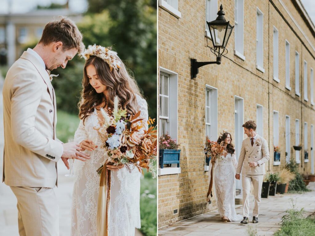 London Boho Wedding - AMP Studios - Asylum Chapel London Alternative Wedding Photographer- We Heart Pictures