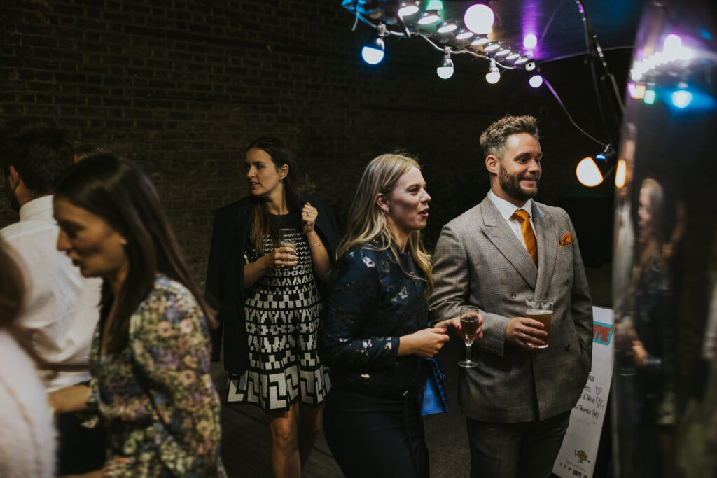 Wedding at AMP Studios - Asylum Chapel London Alternative Wedding Photographer- We Heart Pictures