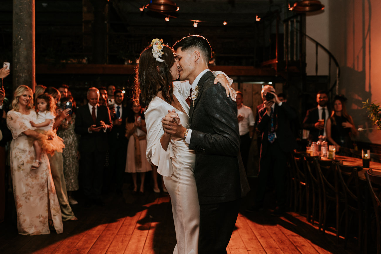 Bride and Groom first Dance at Clapton Country Club London