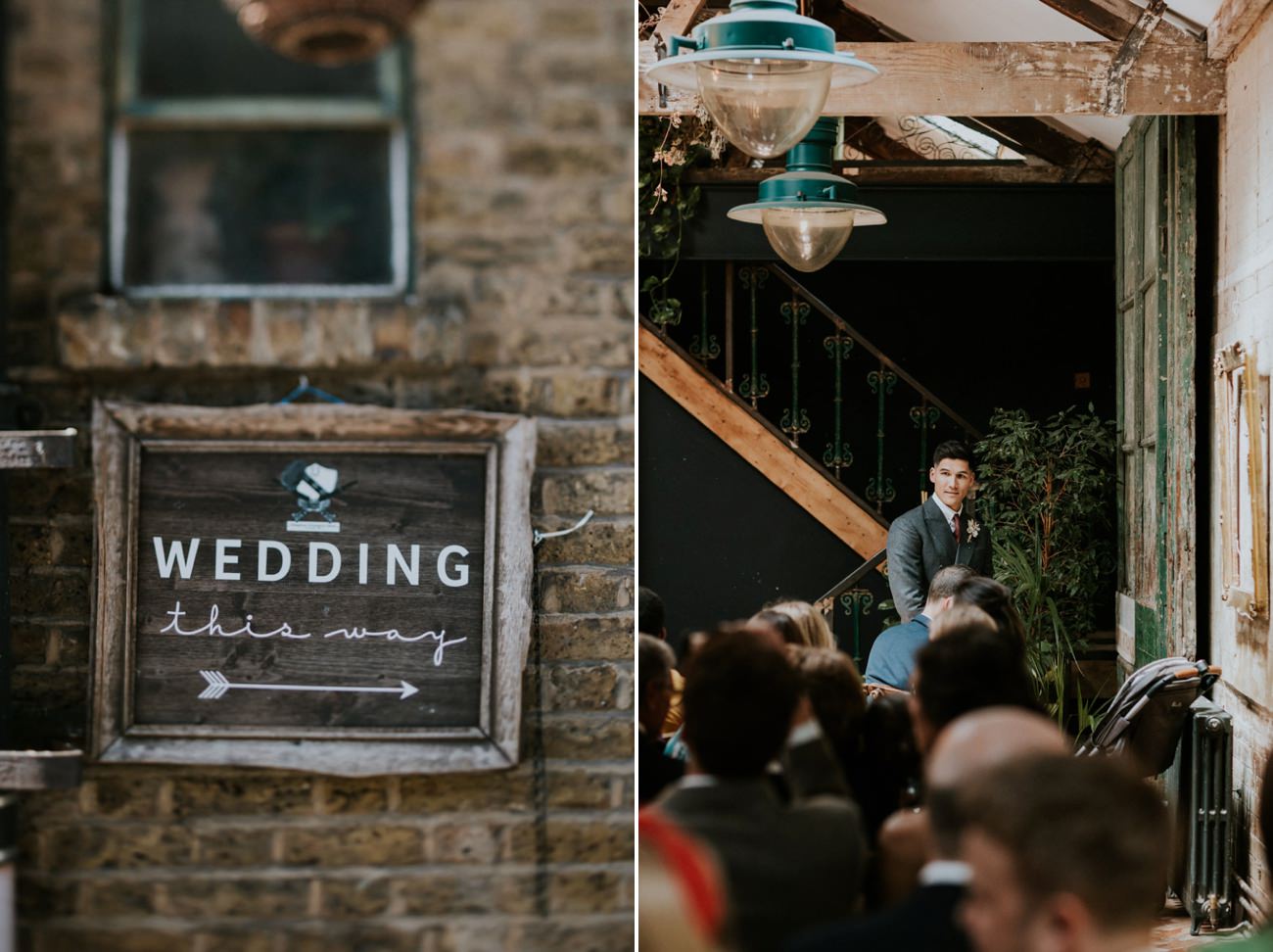 Groom waiting-Clapton Country Club Wedding Photographer_The Department of Life Wedding