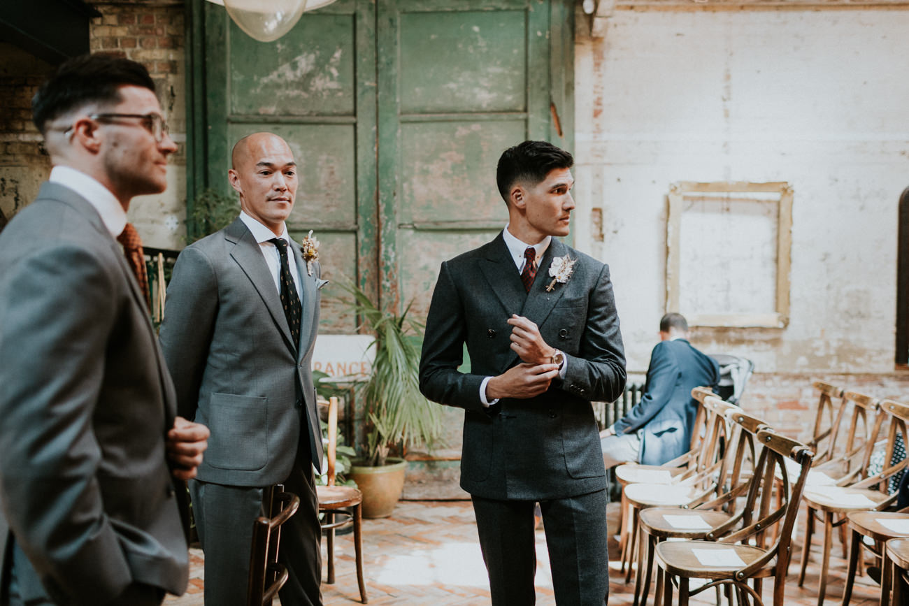 Groom Waiting-Clapton Country Club Wedding Photographer_The Department of Life Wedding