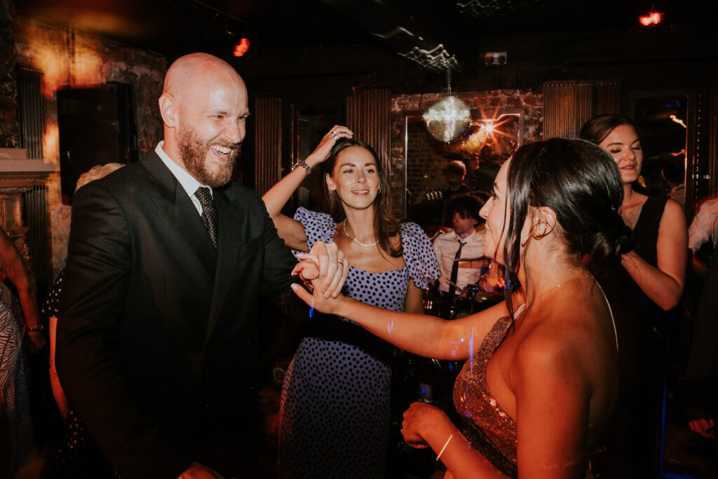 First dance - London Wedding at Brunswick House - Alternative Wedding Photography We Heart Pictures