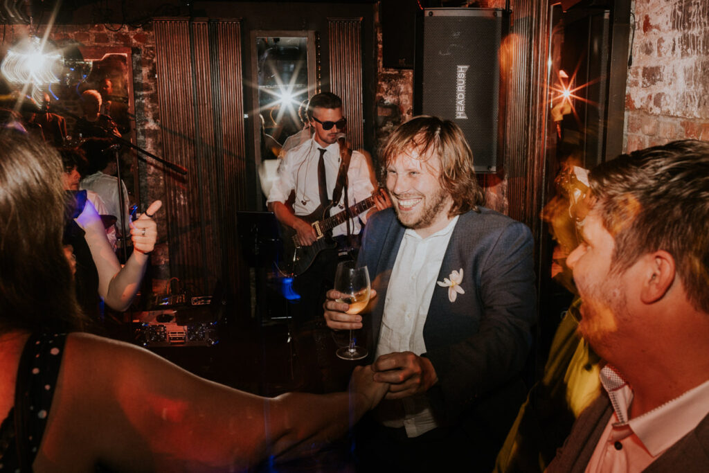 First dance - London Wedding at Brunswick House - Alternative Wedding Photography We Heart Pictures