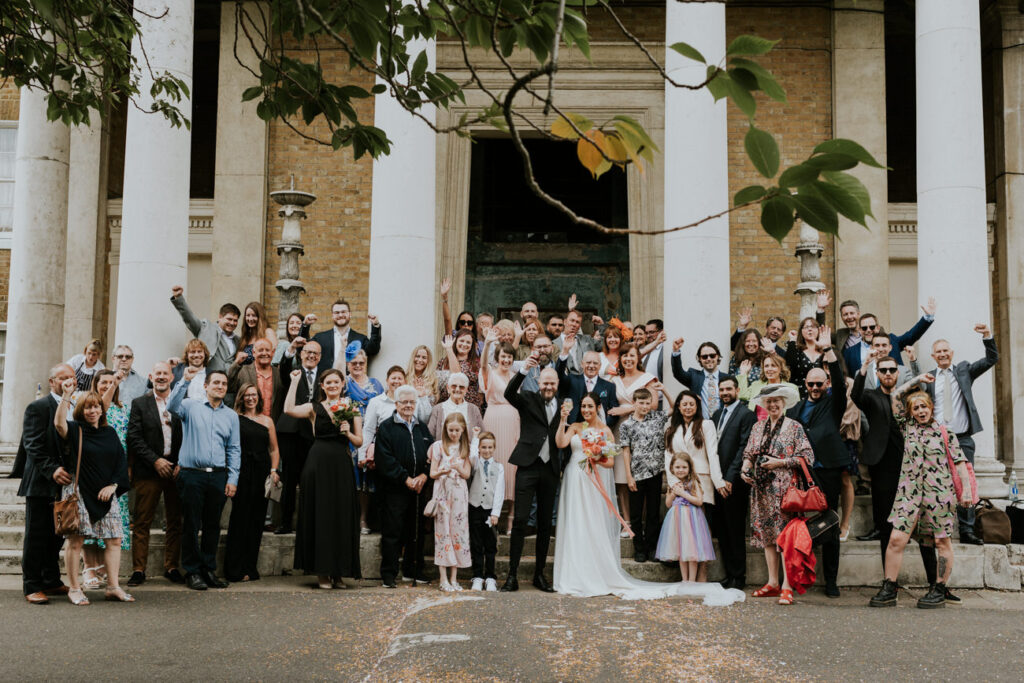 London Wedding Ceremony at Asylum Chapel in Caroline Gardens - Alternative Wedding Photography We Heart Pictures