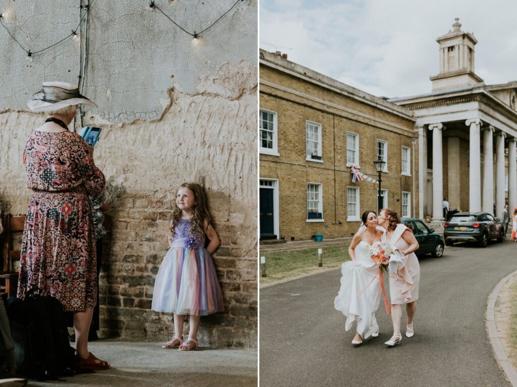 London Wedding Ceremony at Asylum Chapel in Caroline Gardens - Alternative Wedding Photography We Heart Pictures