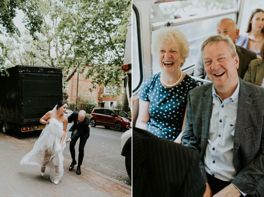 London Wedding Ceremony at Asylum Chapel in Caroline Gardens - Alternative Wedding Photography We Heart Pictures
