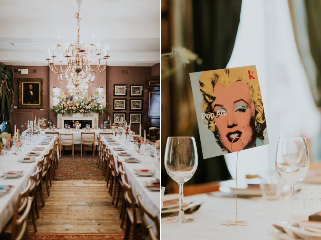 Amazing wedding stationary - London Wedding at Brunswick House - Alternative Wedding Photography We Heart Pictures